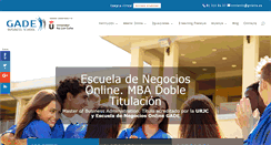 Desktop Screenshot of gadebs.es